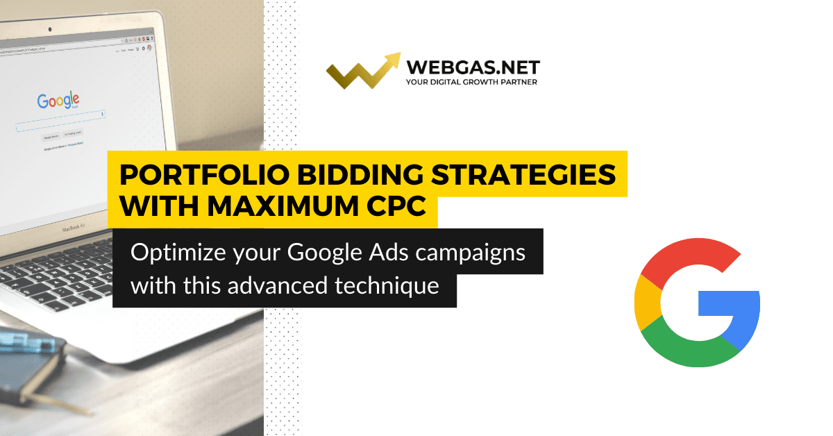 Reduce wasted advertising budget on Google Ads with portfolio bidding strategies with maximum CPC
