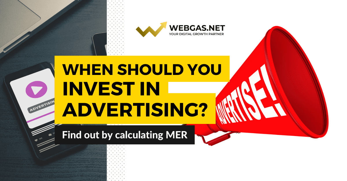 How much should you invest in advertising? Find out by calculating your MER