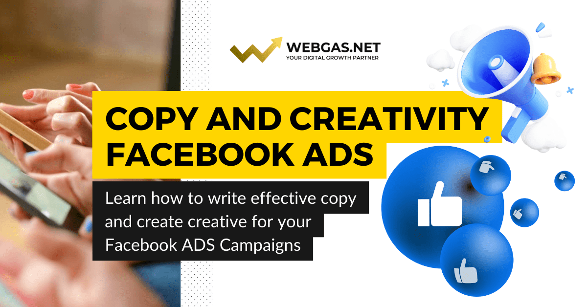 How to create effective copy and creative for your Facebook Ads